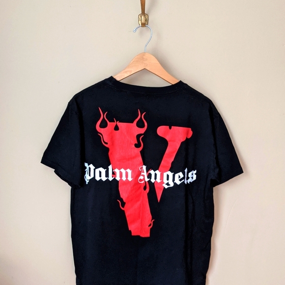 Vlone Palm Angels Art Basel Collab T-Shirt